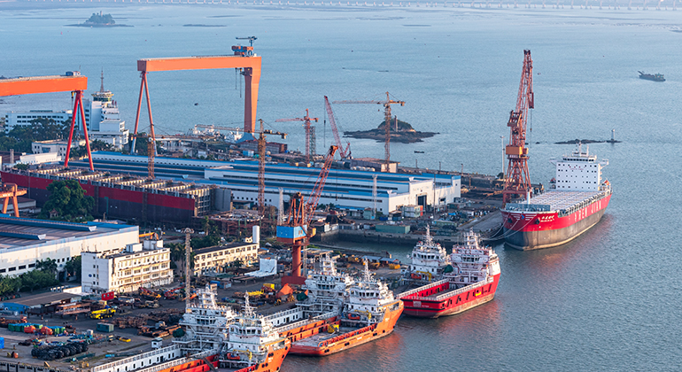 Shipbuilding industry