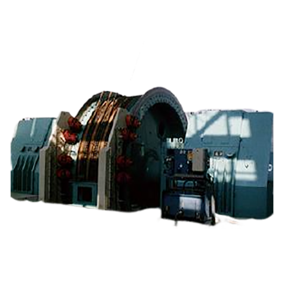 Mine hoisting machine